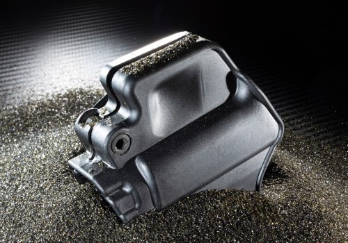 otryskaná železná součástka